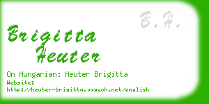 brigitta heuter business card